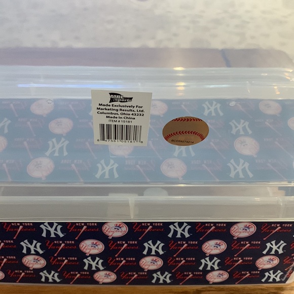New York Yankees storage containers set of 2 - Picture 5 of 7